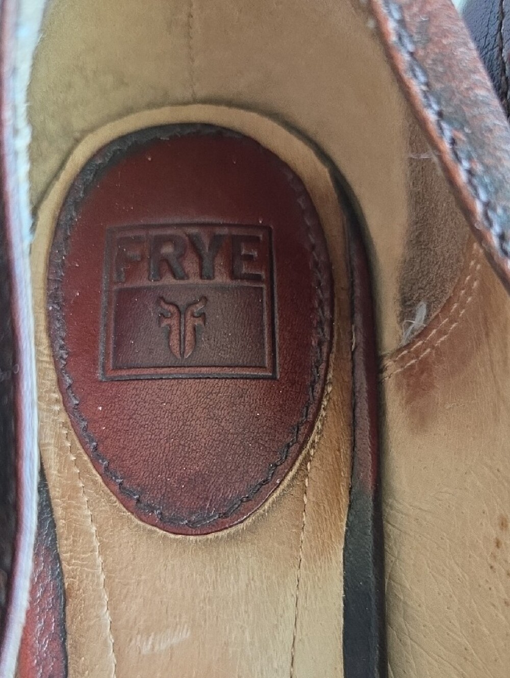 Frye Womens Leather Tassel Heeled Plateform - Brown - Picture 3 of 15
